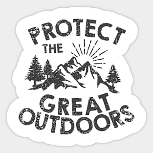 Protect The Great Outdoors Sticker